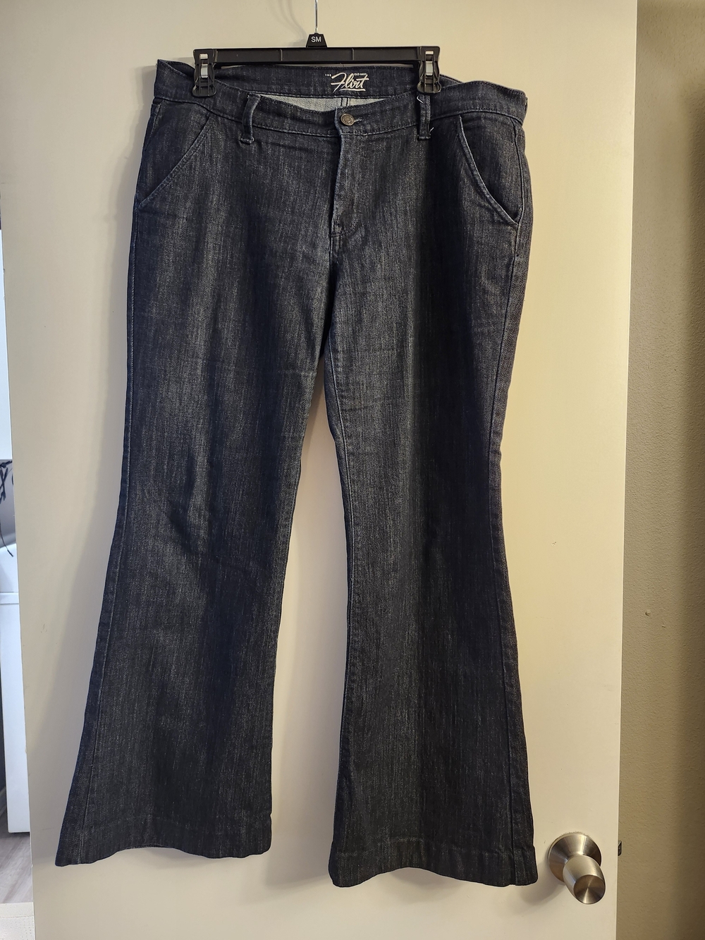 Old Navy Dark Blue Flare Jeans - "The Flirt" Women's